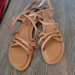 Aeropostale sandals, size 8